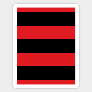 QPR Queens Park Rangers 1983 Away Red and Black Hoops Sticker